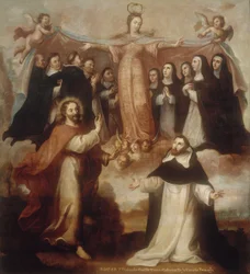 Allegorie van de Maagd Beschermvrouwe van de Dominicanen
